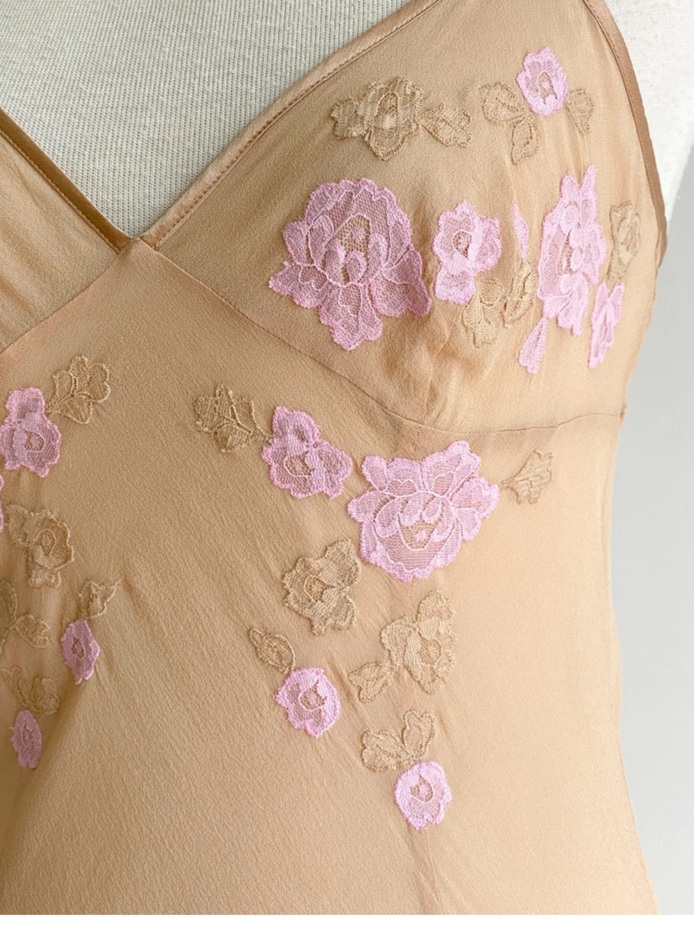 Victoria’s Secret 1990’s Y2K Uptown Girls Brittany Murphy 100% silk slip dress - Picture 6 of 11